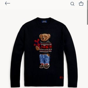 Nwt polo Ralph Lauren cashmere cotton sweater.